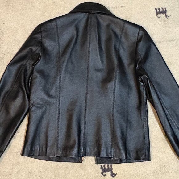 Adler Collection Leather Jacket Size Medium - Picture 5 of 5